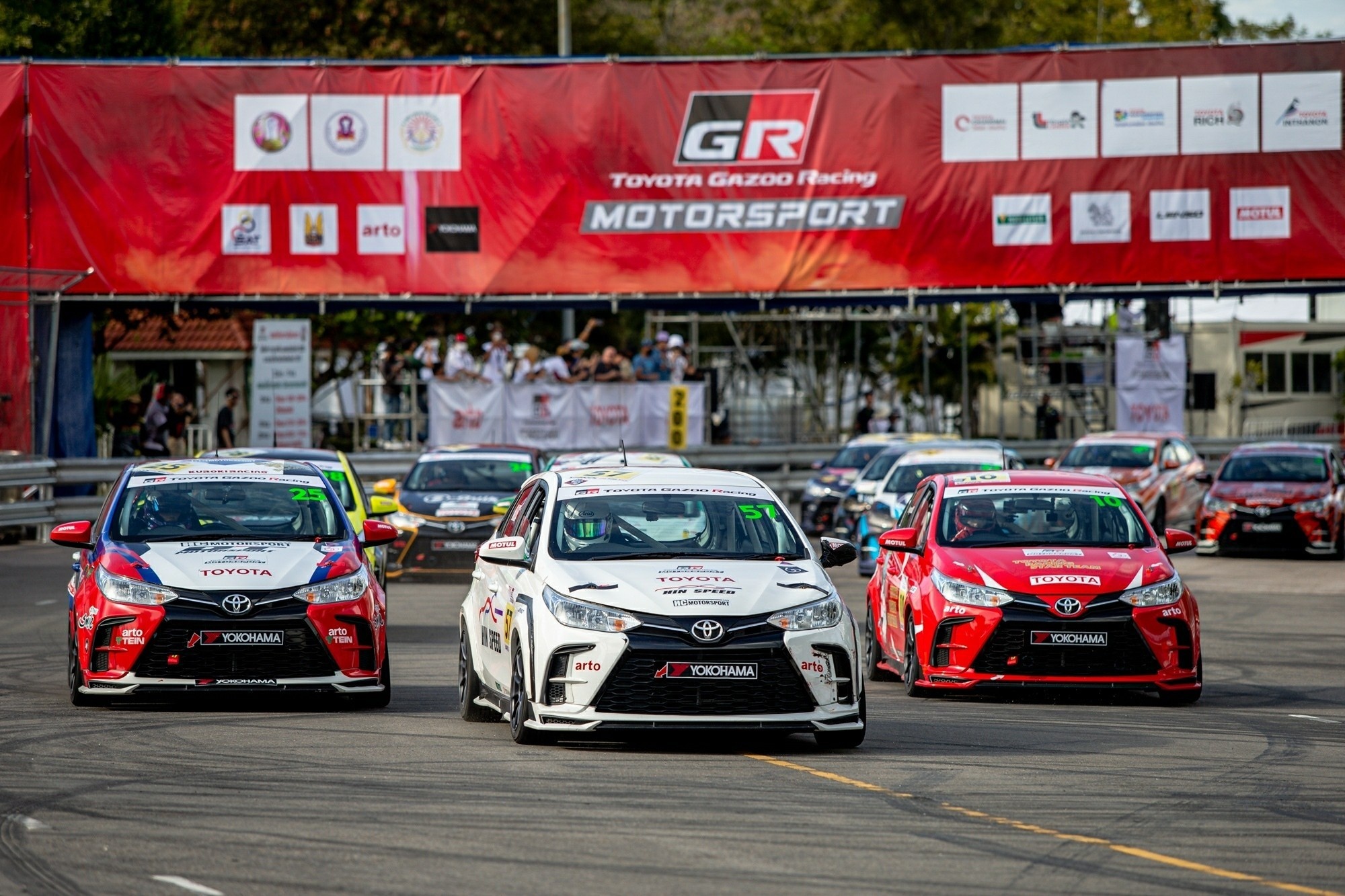 Toyota Gazoo Racing Motorsport 2022 สนาม 4 กระหึ่มสนามกีฬาสมโภช ...