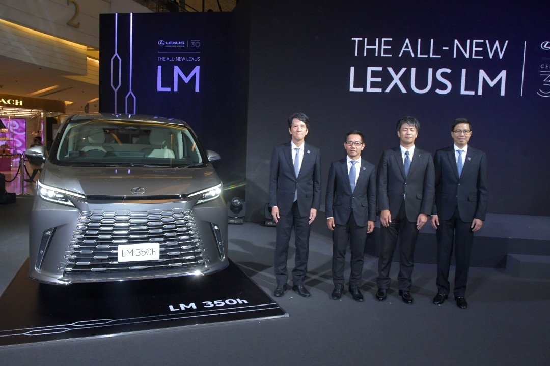 Lexus ฉลอง 30 ปีในเมืองไทย เปิดตัวลักชัวรีเอมพีวีสุดหรู...The All-New Lexus LM