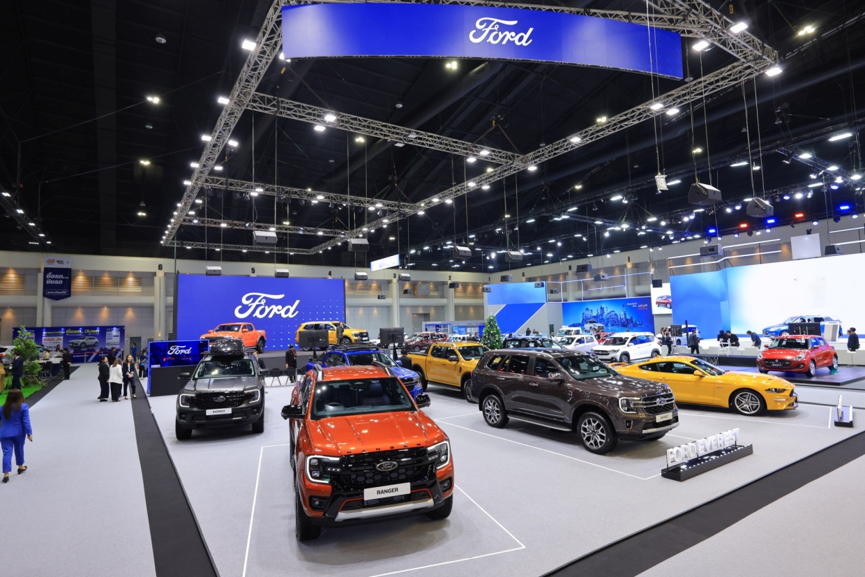 Ford ขึ้นแท่นอันดับ 4 ยอดขายสูงในไทย