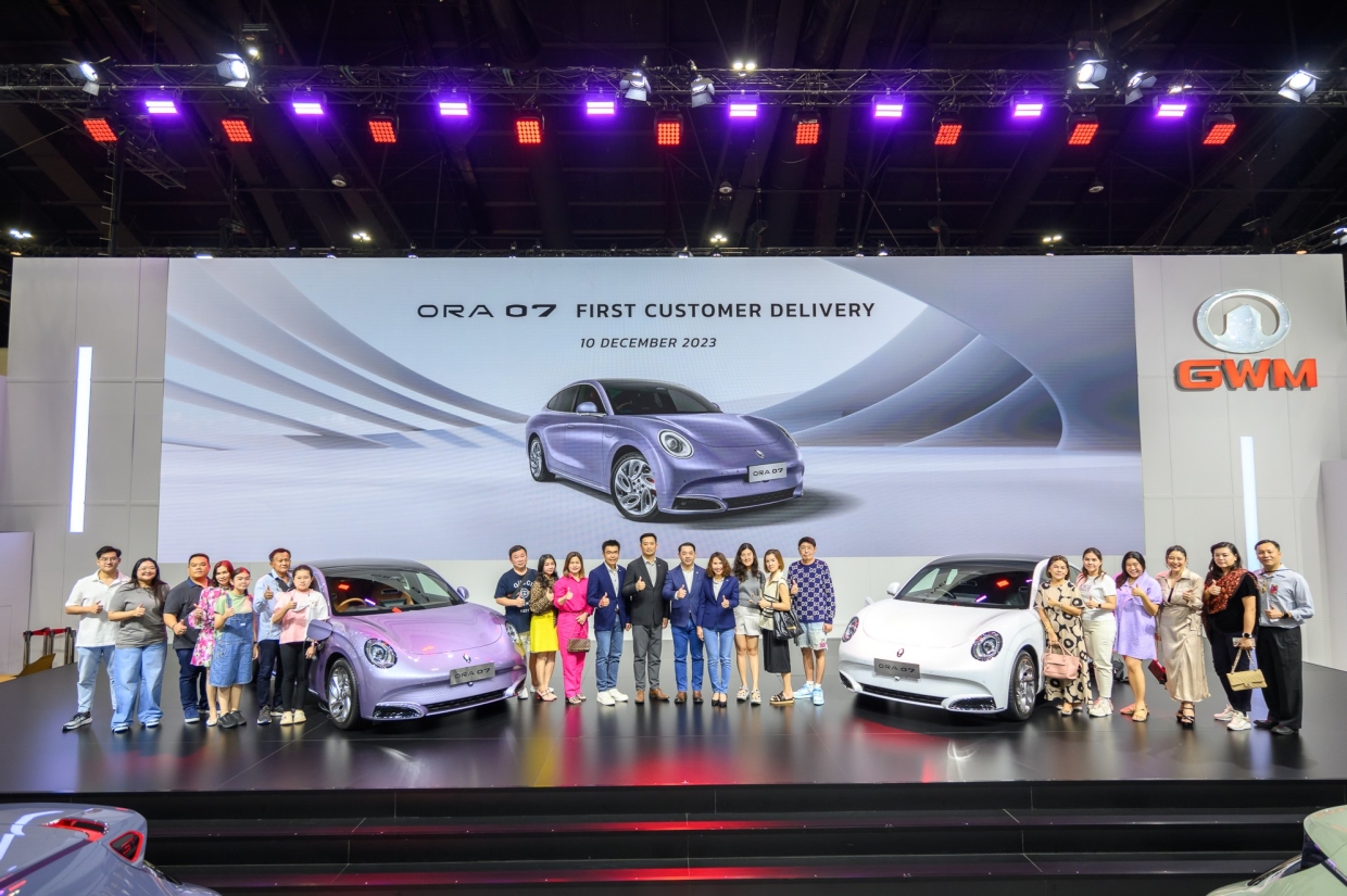 Great Wall Motor ส่งมอบ ORA 07 ในงาน Motor Expo 2023