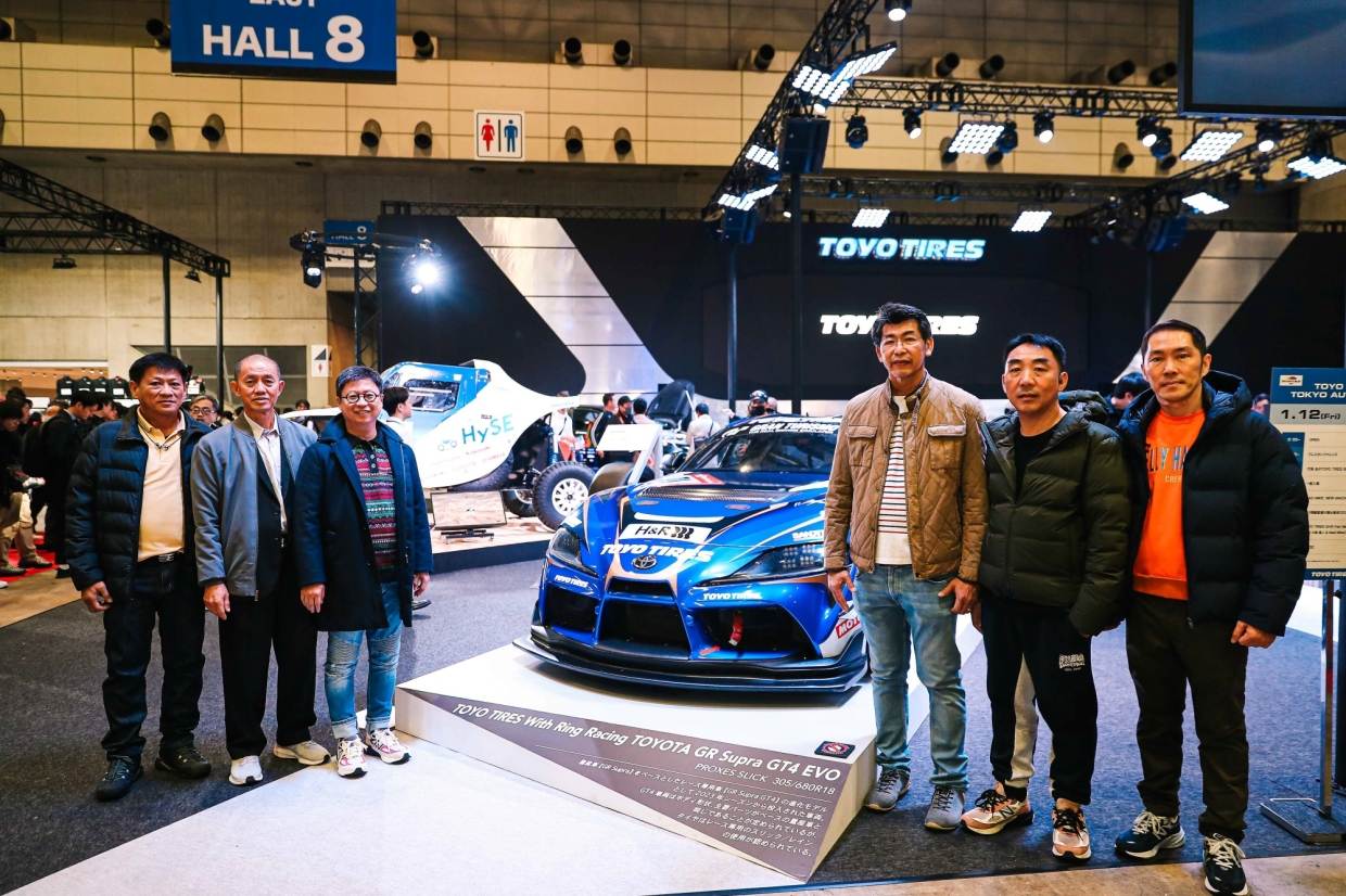 Toyo Tires เปิดตัวยางนวัตกรรมใหม่! ในงาน Tokyo Auto Salon 2024 
