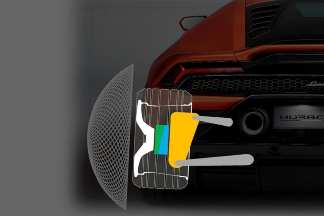 Lamborghini กำลังพัฒนาระบบปรับมุมล้อแบบเรียลไทม์
