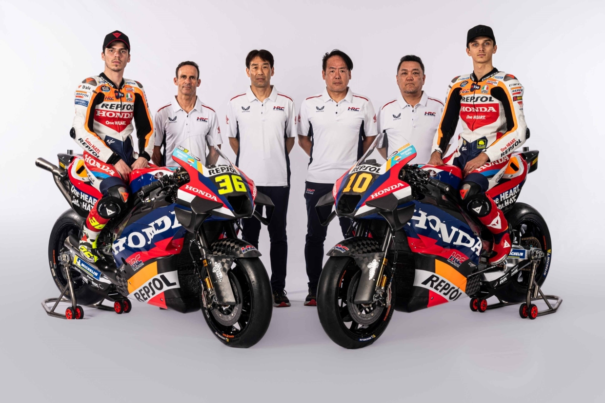 Repsol Honda เปิดตัวขุนพล ลุยศึก MotoGP 2024