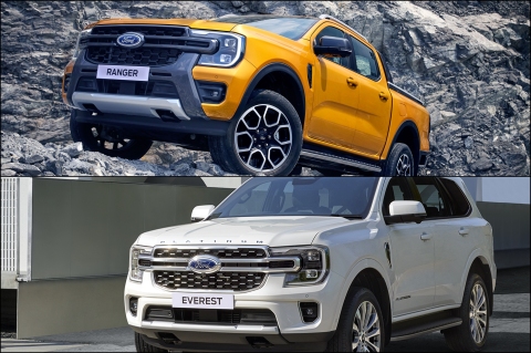 Ford เผยราคา Ranger Wildtrak (1,519,000 บาท) และ Everest Platinum (ราคา 2,279,000 บาท)