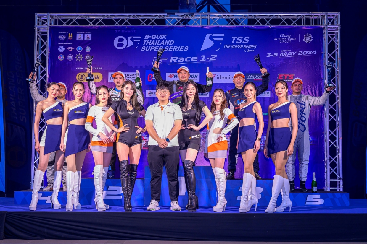 Ford Ranger คว้า 5 รางวัล สนาม Thailand Super Series 2024