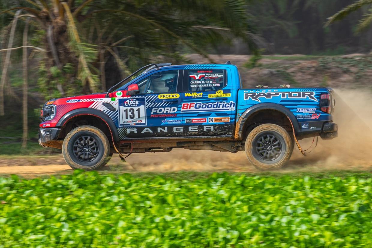 บทสรุป ! Ford Ranger Raptor ผ่านความท้าทายใน Asia Cross Country Rally ...