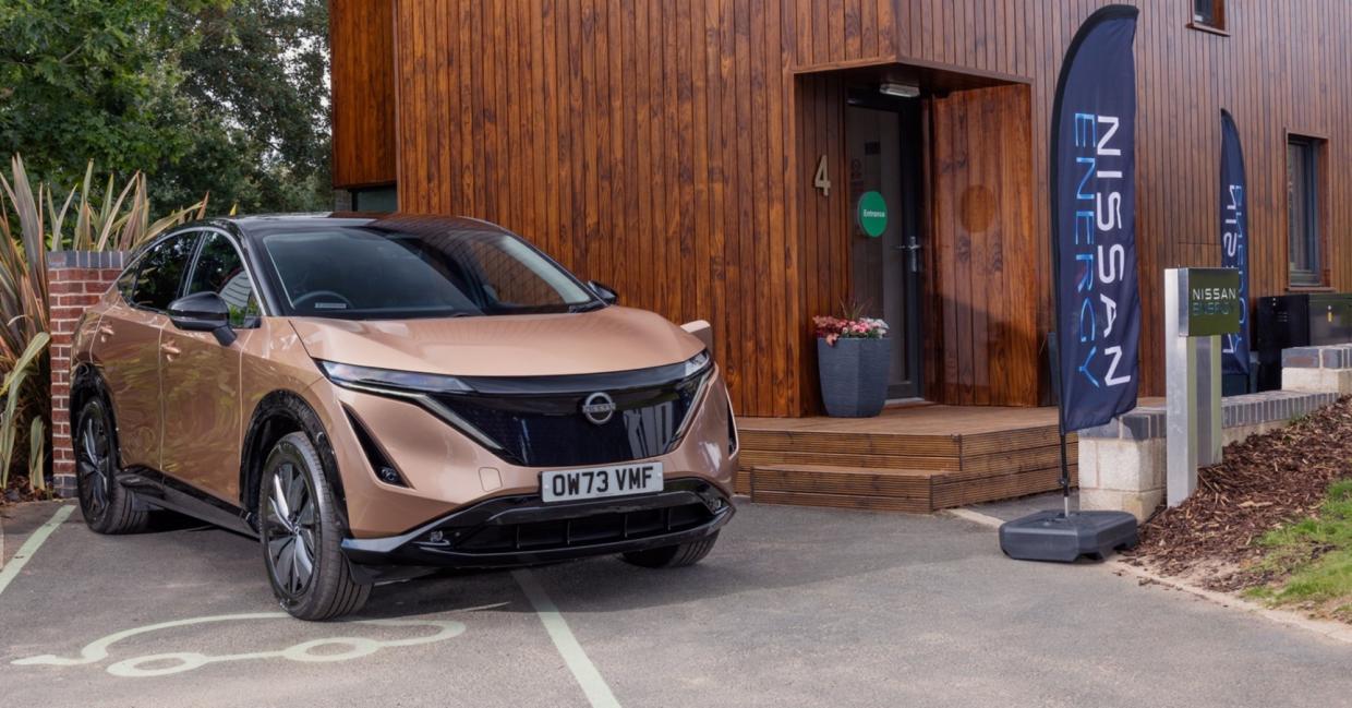Ow73 Rpo Nissan เตรียมเปิดตัวเทคโนโลยี Vehicle-to-Grid