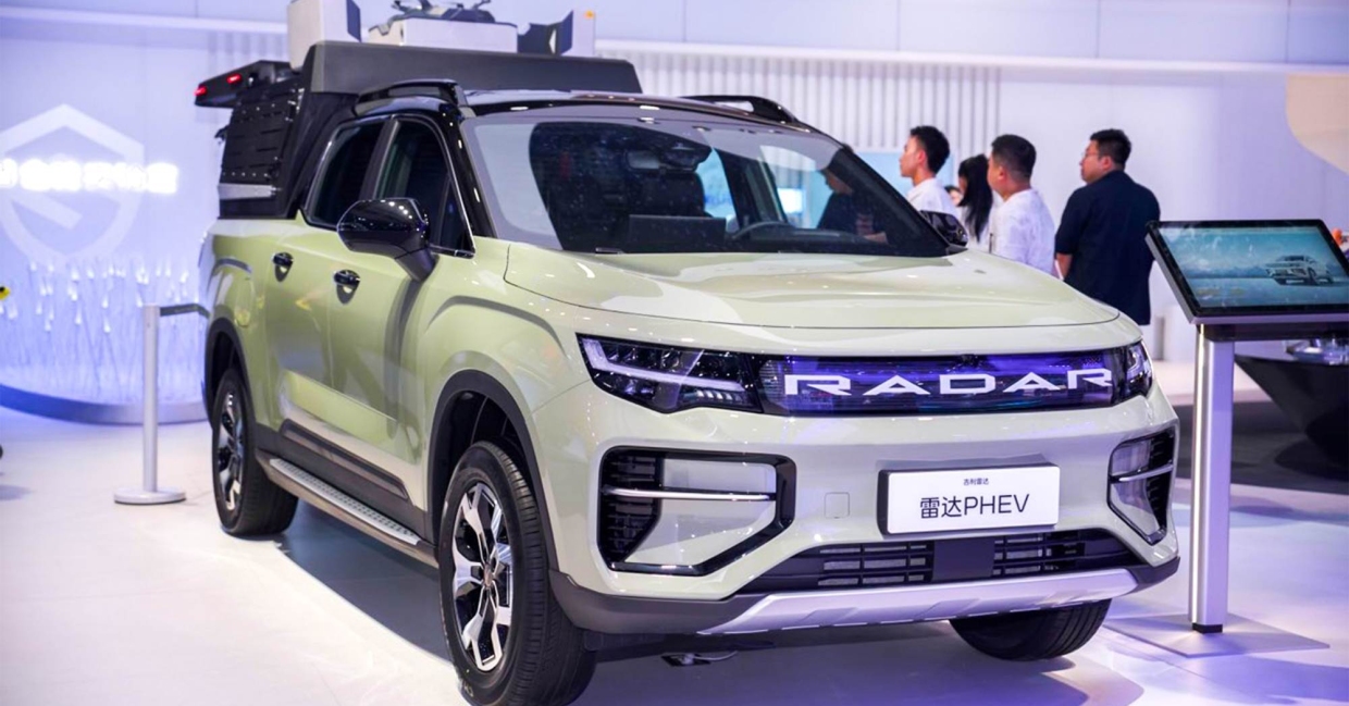 Geely Riddara เผยโฉมรถกระบะไฮบริดที่ Shanghai Auto Show 2025
