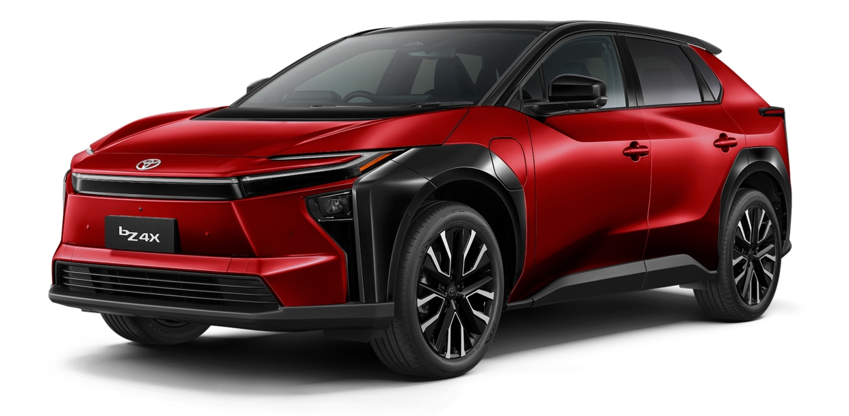 BZ4X 2025 Emotional Red 2 / Black Roof