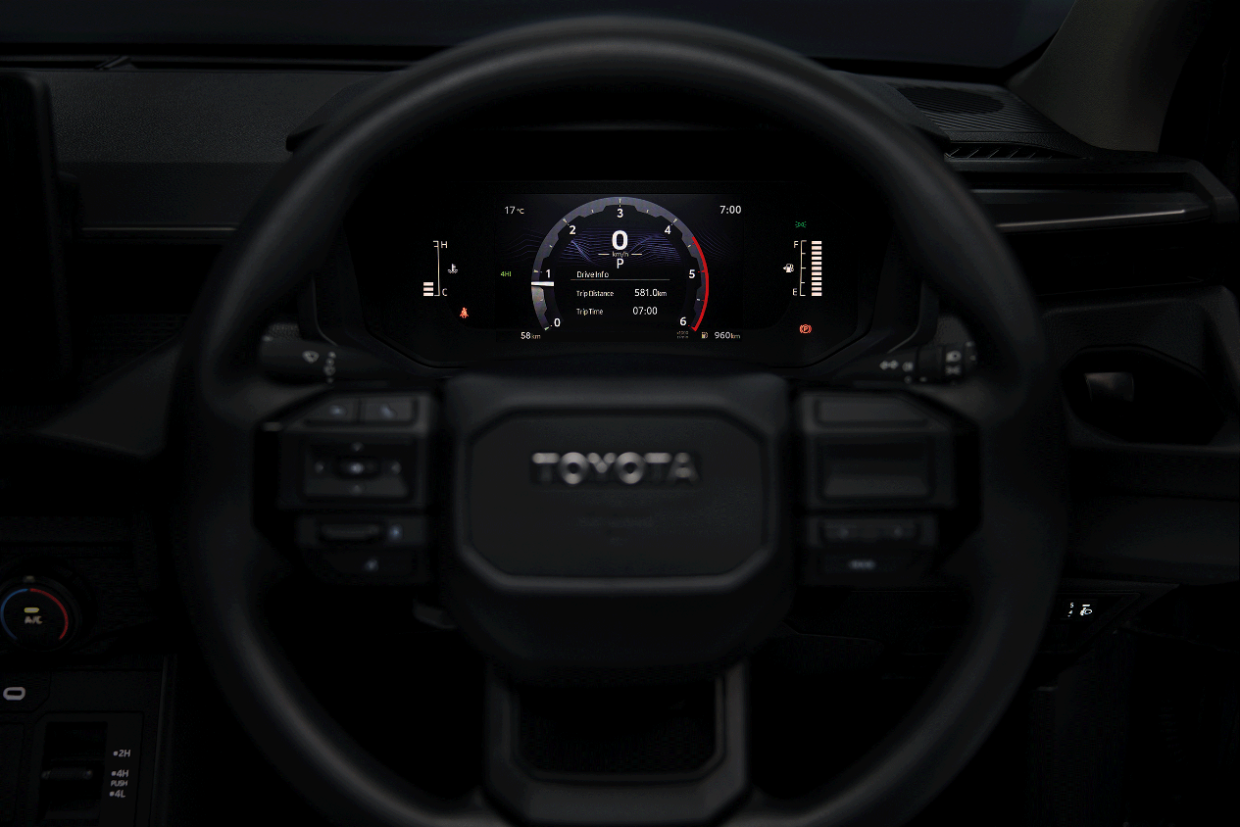 In Toyota Hilux Travo Standard