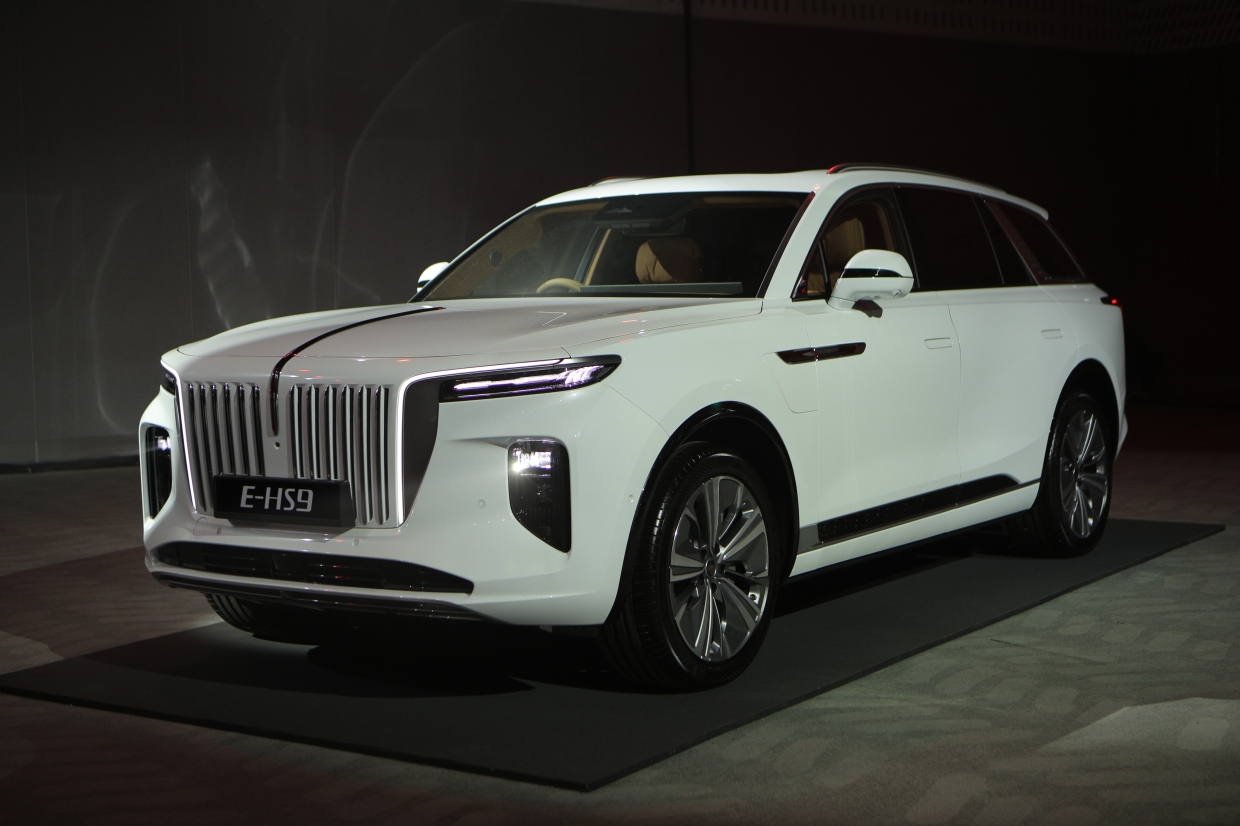 Hongqi E-HS9 ใหม่ ราคา FAW เมโทร กรุ๊ป EV จีน 2026