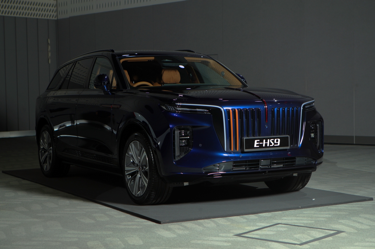 Hongqi E-HS9 ใหม่ ราคา FAW เมโทร กรุ๊ป EV จีน 2026