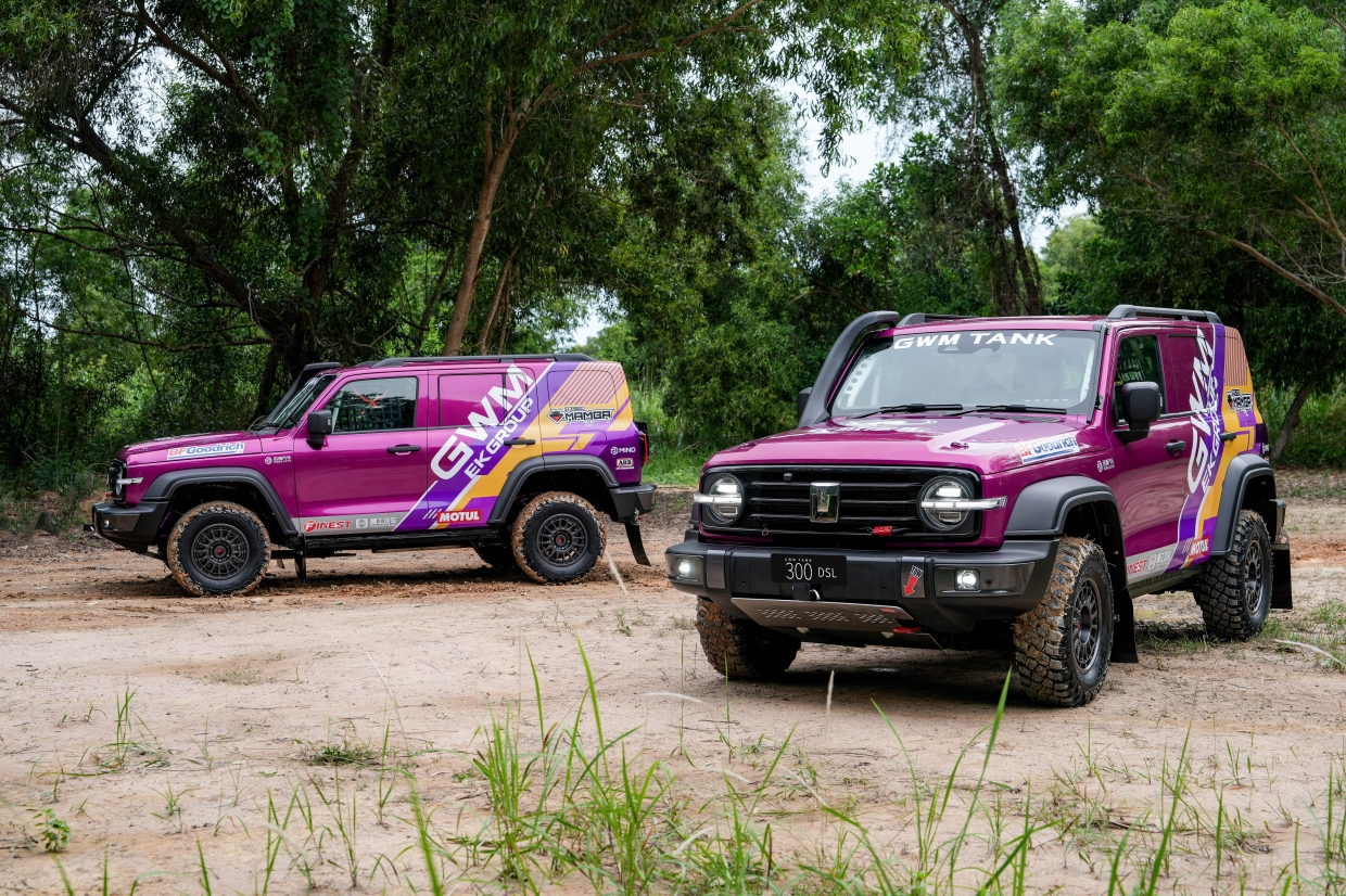 GWM TANK 300 Diesel รถแข่งทีม GWM EK Group Racing Team เตรียมลงแข่ง AXCR 2026
