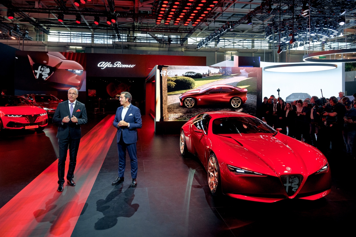 Alfa Romeo Cuorerosso Concept Paris Motor Show 2026